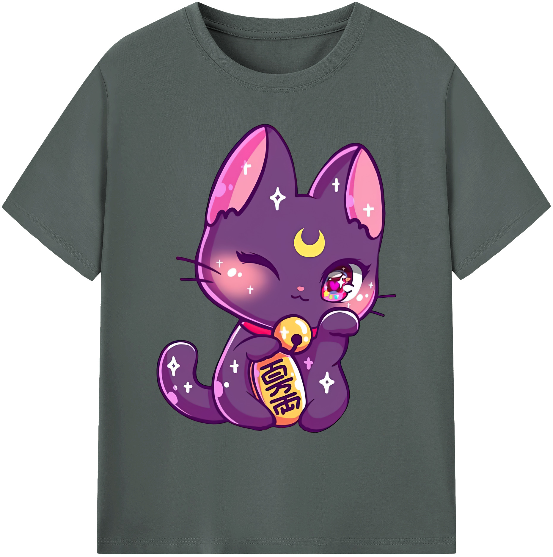 （画像用） 美少女戦士セーラームーン Sailor Moon 綿100％ メンズ半袖Tシャツ｜肌触りやわらか＆通気性